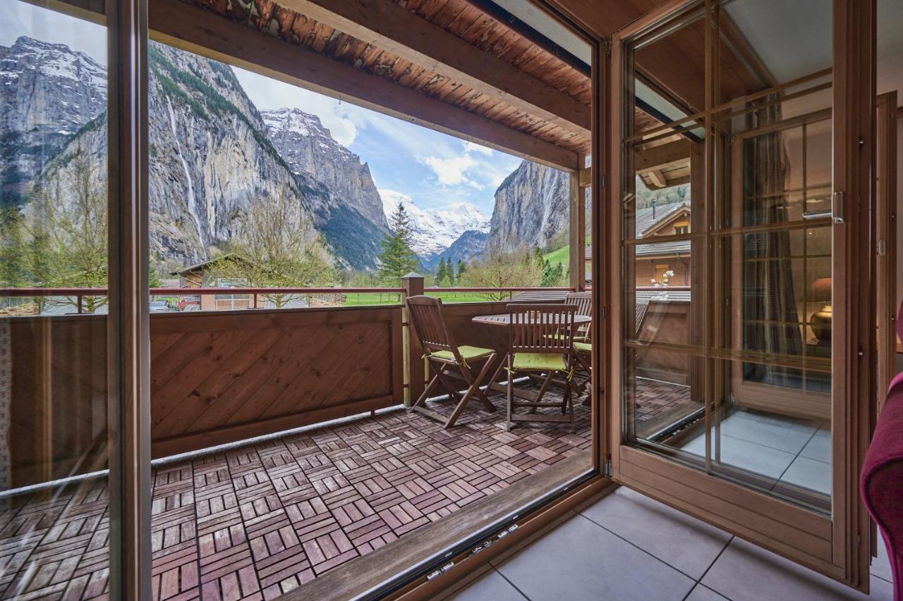 Apartment Mountain View, Luxury, Spacious With Best Views Lauterbrunnen Luaran gambar