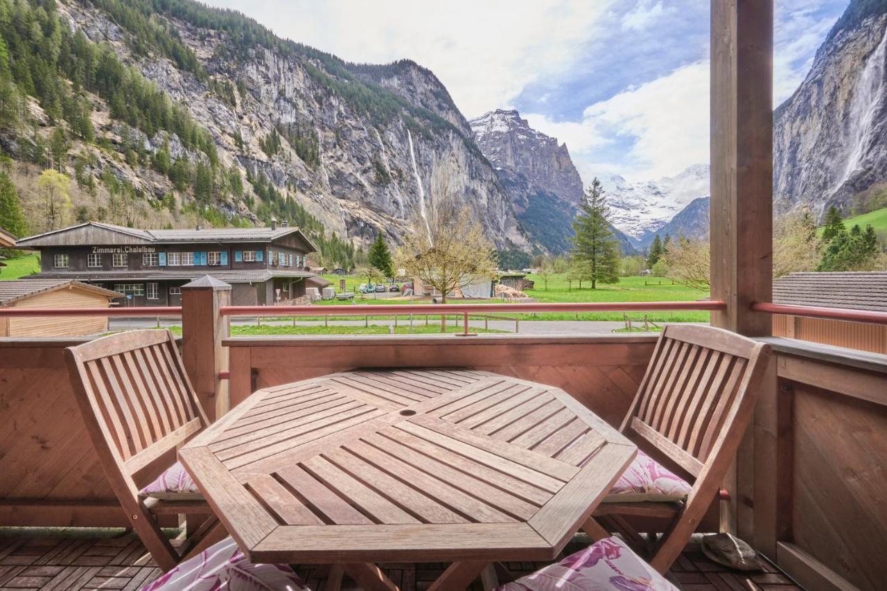 Apartment Mountain View, Luxury, Spacious With Best Views Lauterbrunnen Luaran gambar