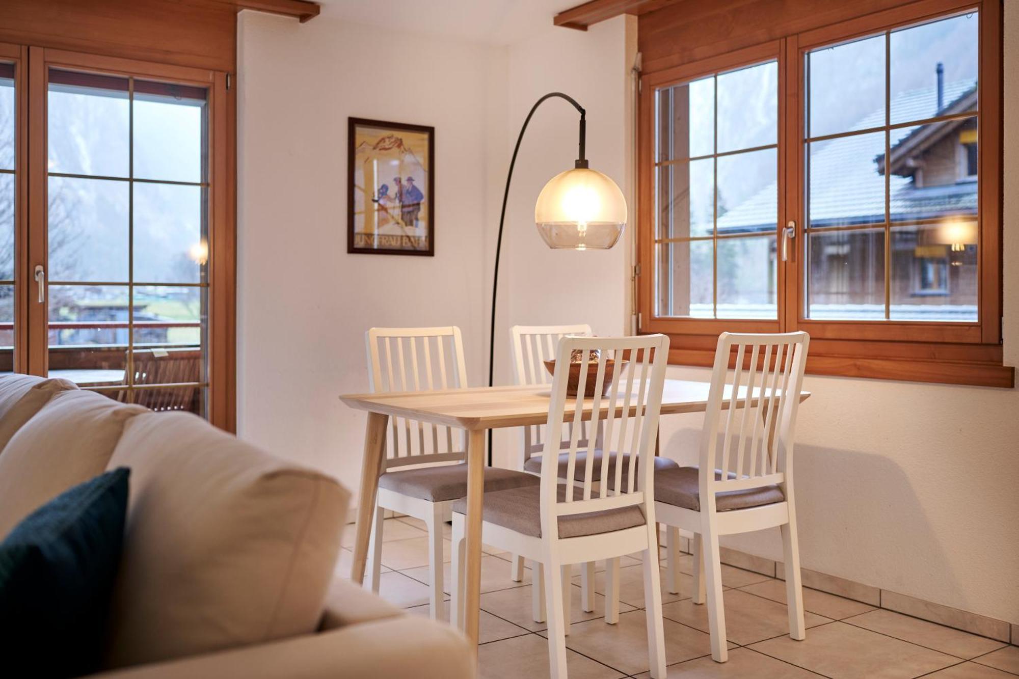 Apartment Mountain View, Luxury, Spacious With Best Views Lauterbrunnen Luaran gambar